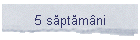 5 săptămni