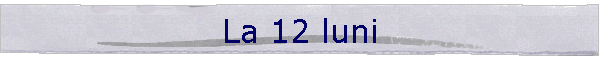 La 12 luni